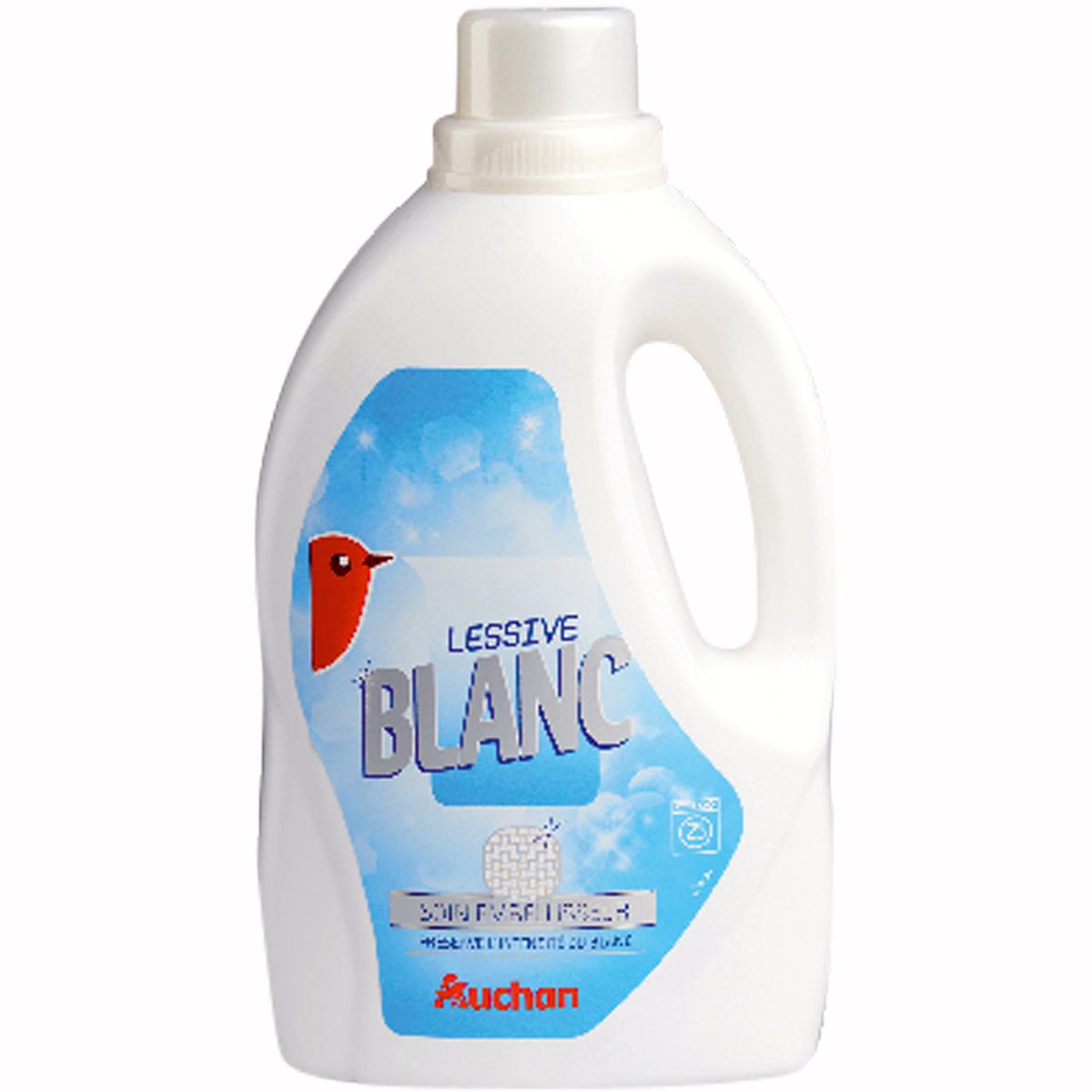 AUCHAN Auchan lessive spéciale blanc lavage x25 -1,5l