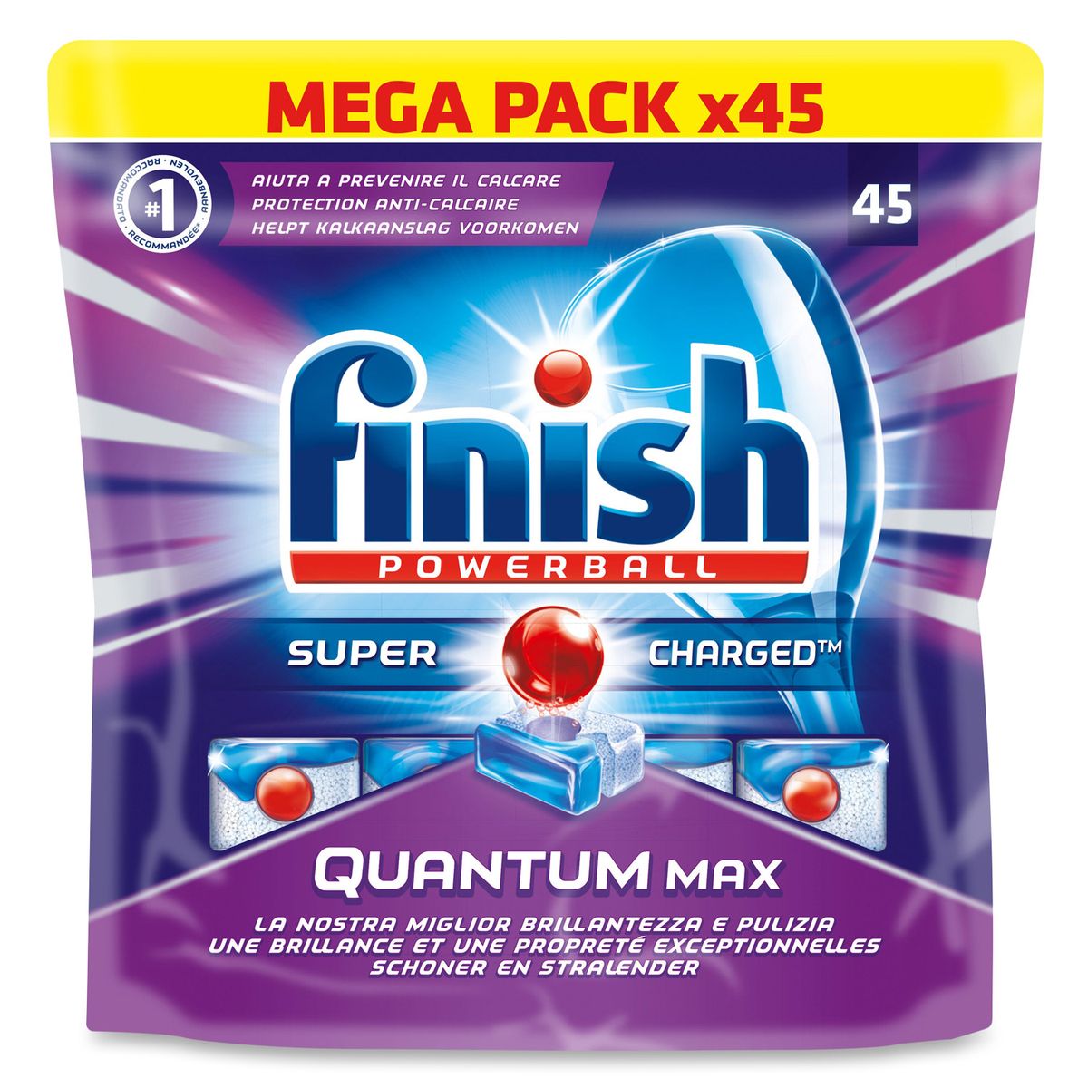FINISH Finish quantum regular powerball 45 lavages  0,796kg