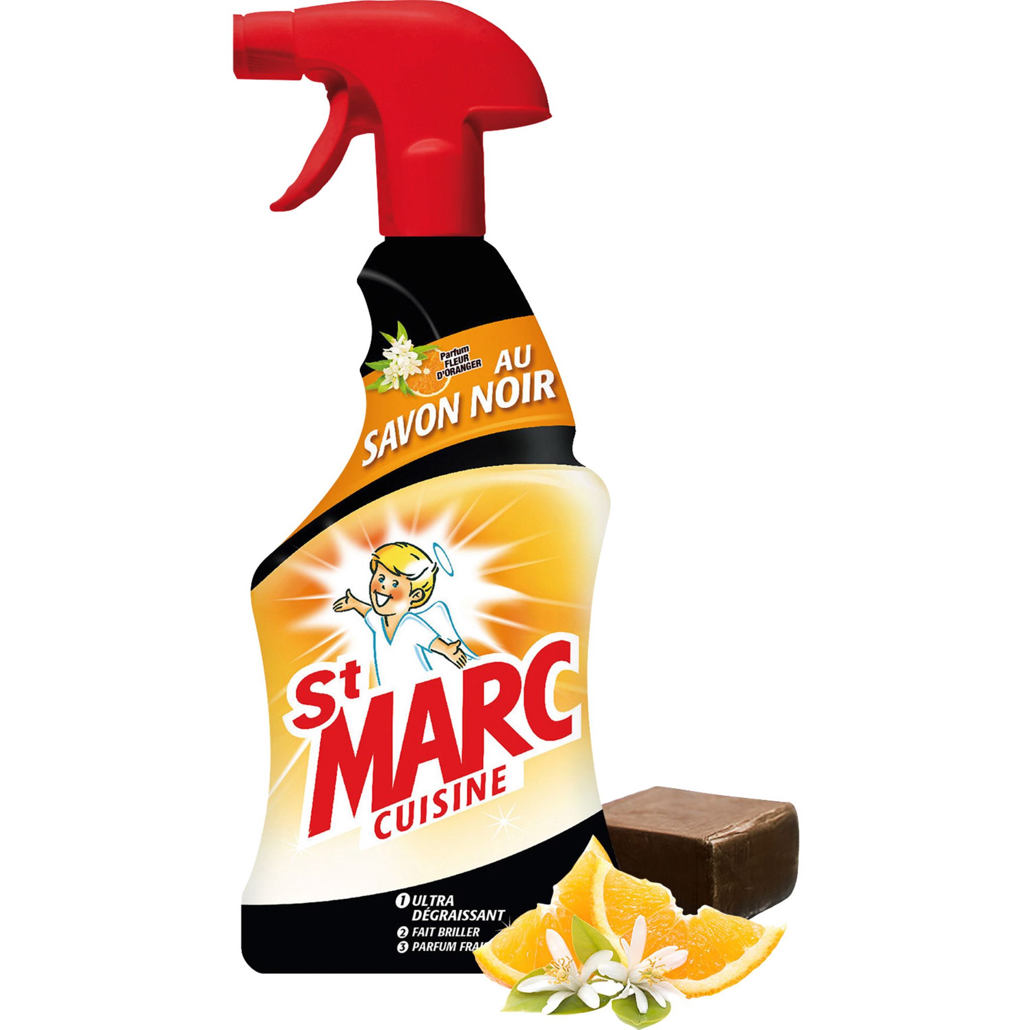 ST MARC St Marc au savon noir spray 500ml pas cher - Auchan.fr