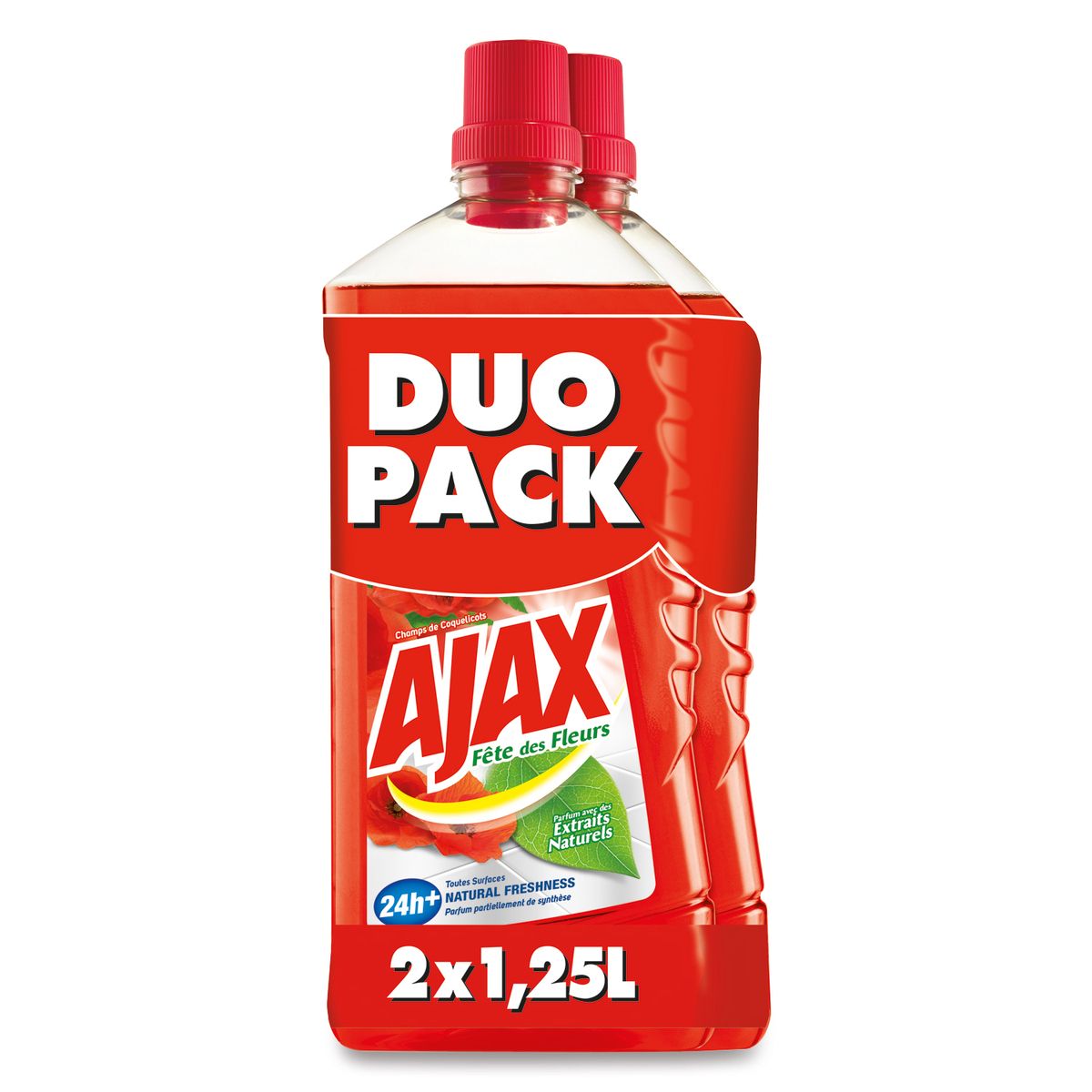 AJAX Ajax fête des fleurs coquelicot 2x1,25l