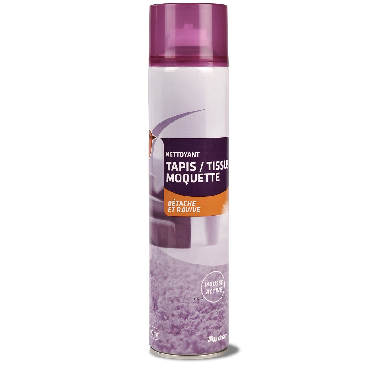 AUCHAN Auchan nettoyant tapis et moquette 600ml