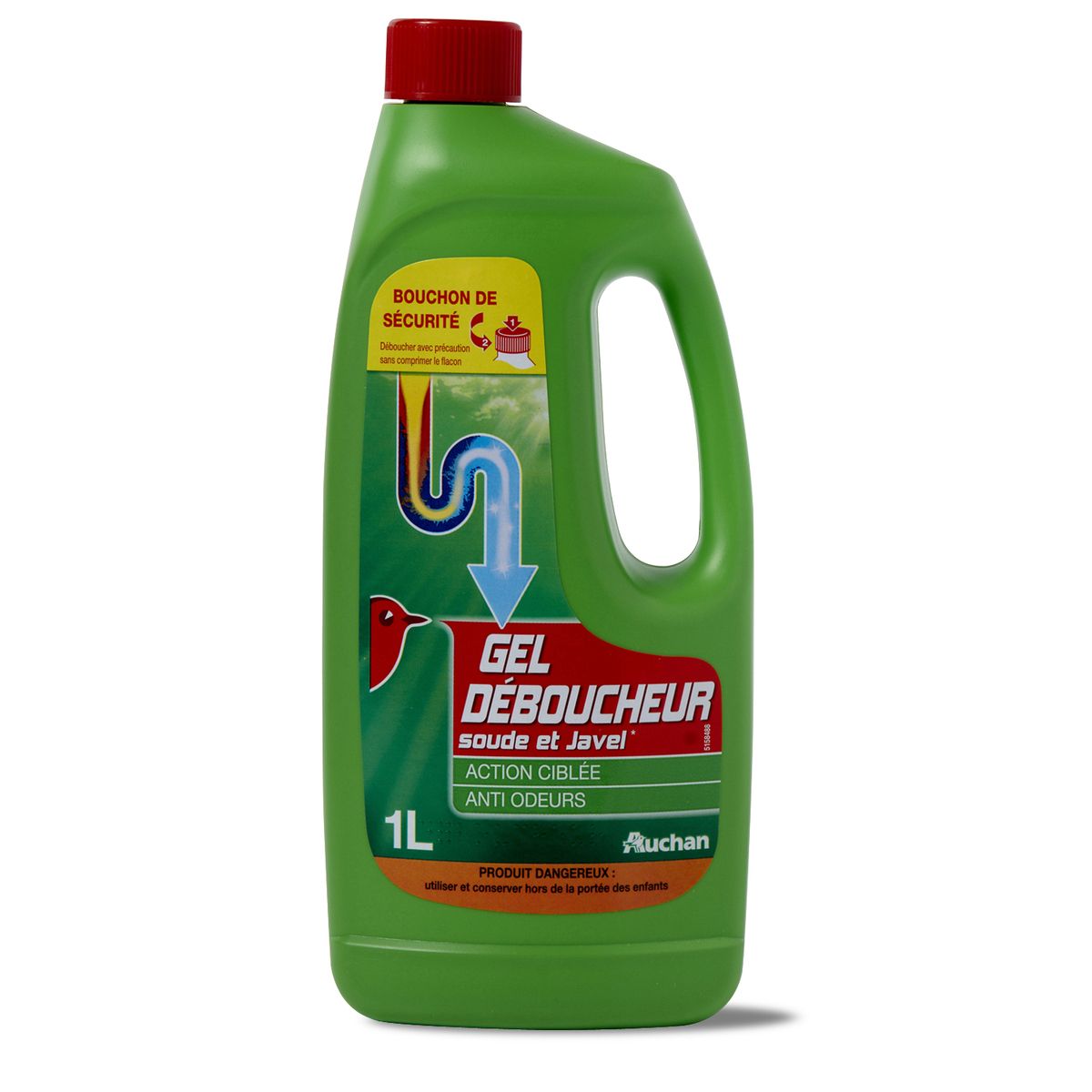 AUCHAN Auchan déboucheur javel 1l