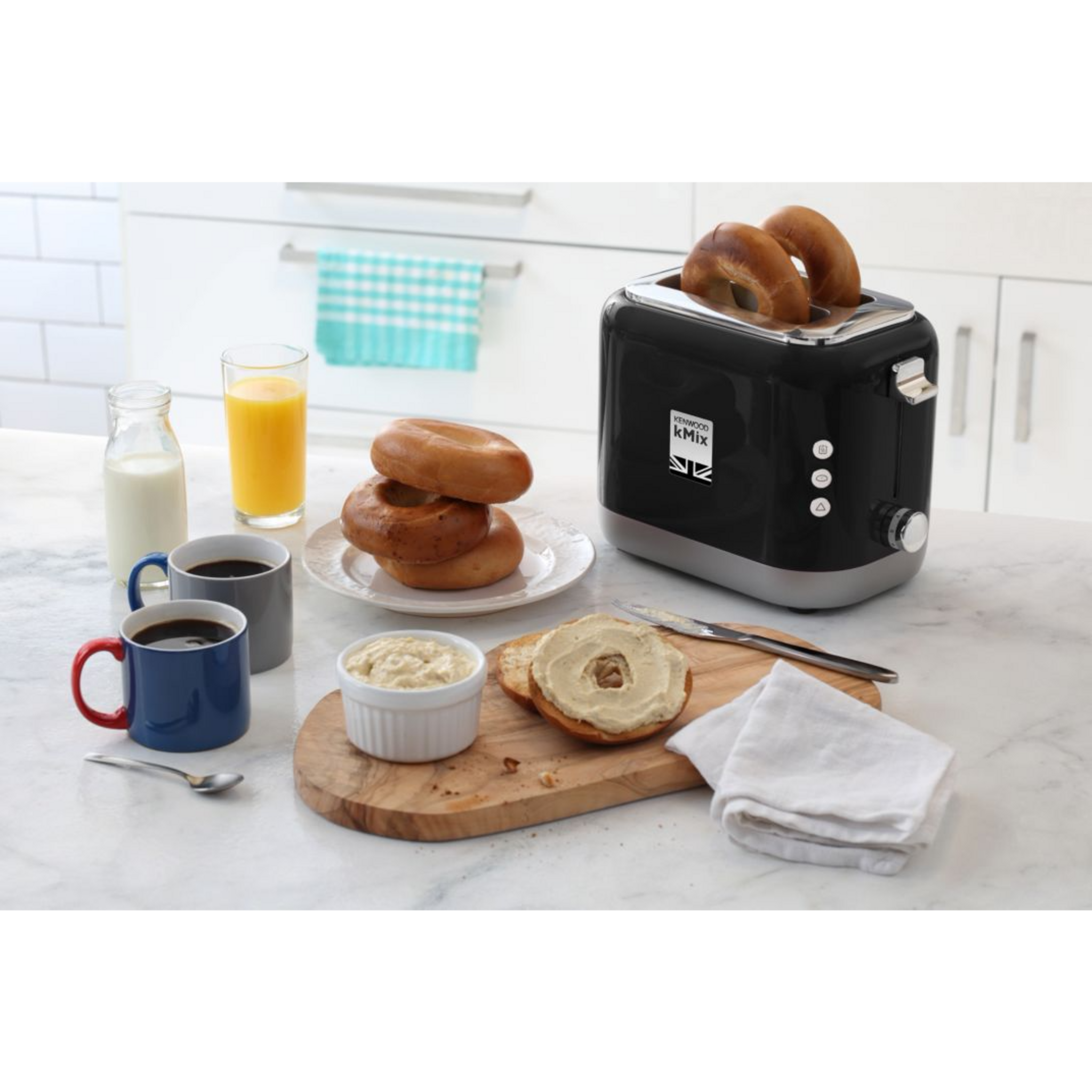 Voir la diapositive 2 : KENWOOD Toaster TCX751BK kMix