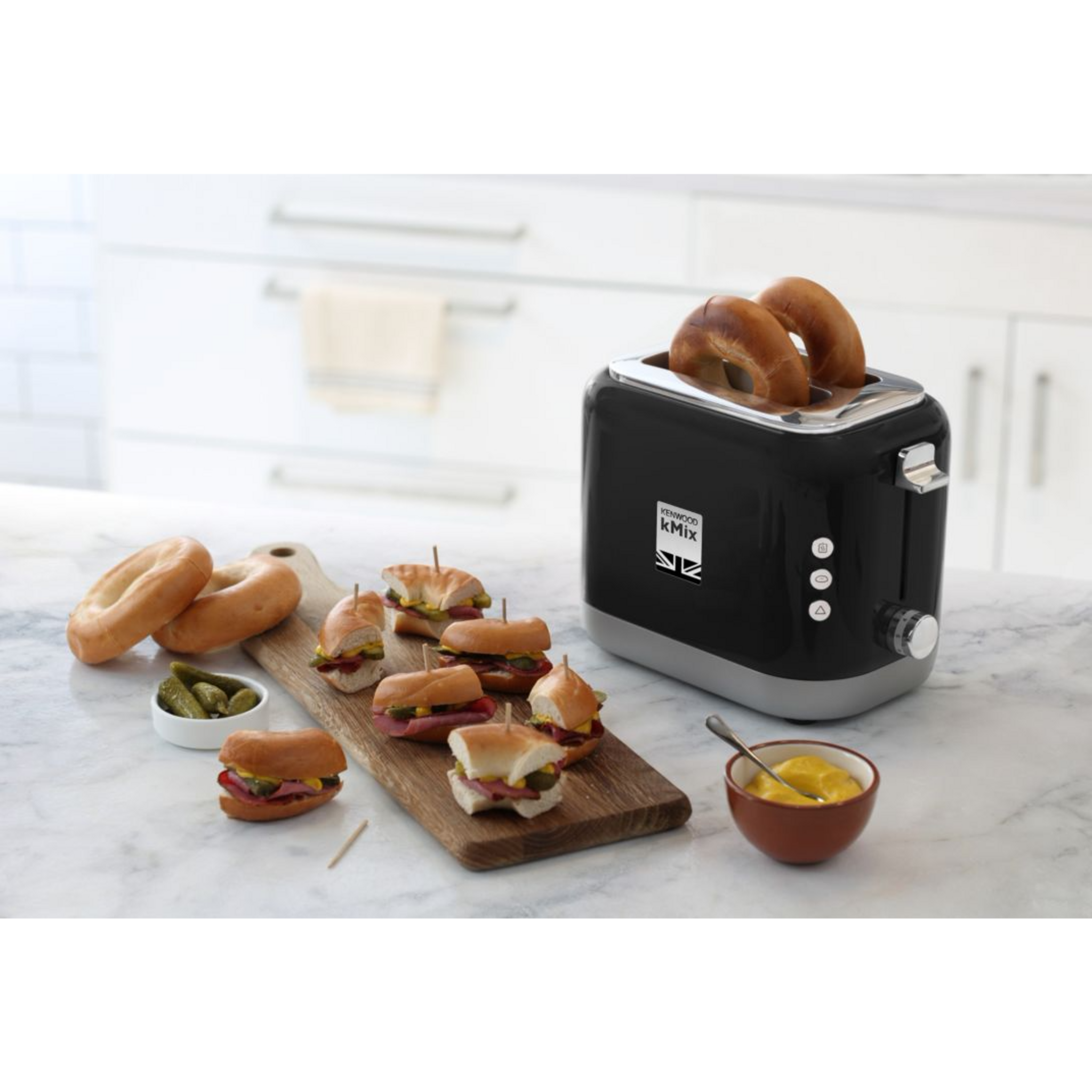 Voir la diapositive 4 : KENWOOD Toaster TCX751BK kMix