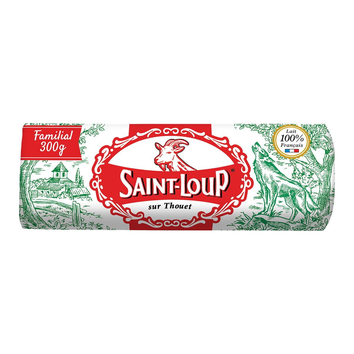 ST LOUP SAINT-LOUP Bûche de chèvre 300g 300g