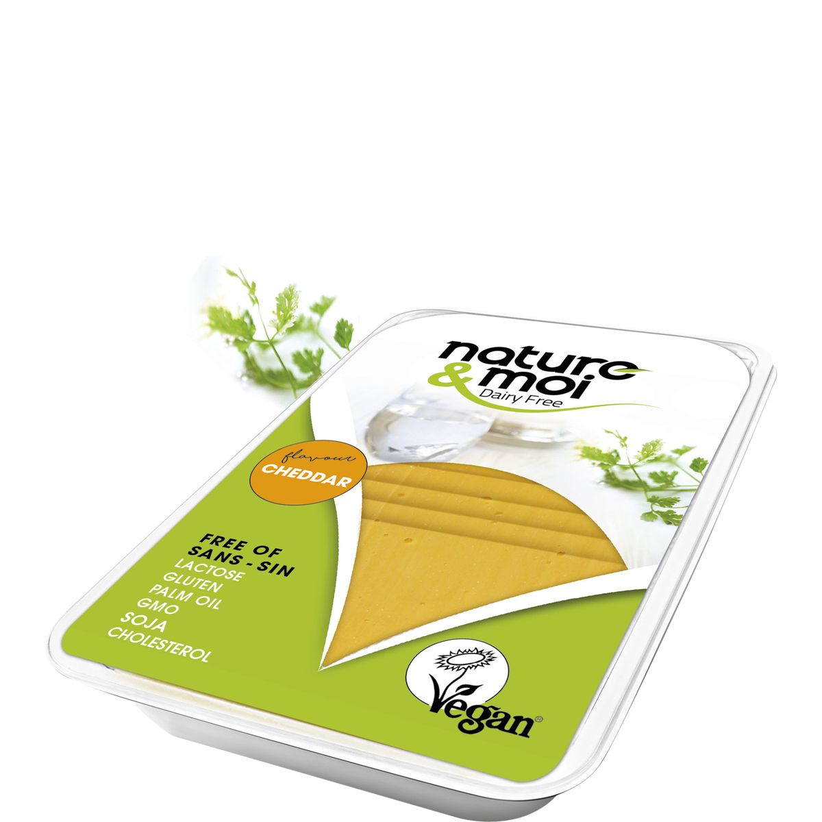 Nature Vegan cheddar tranche 200g