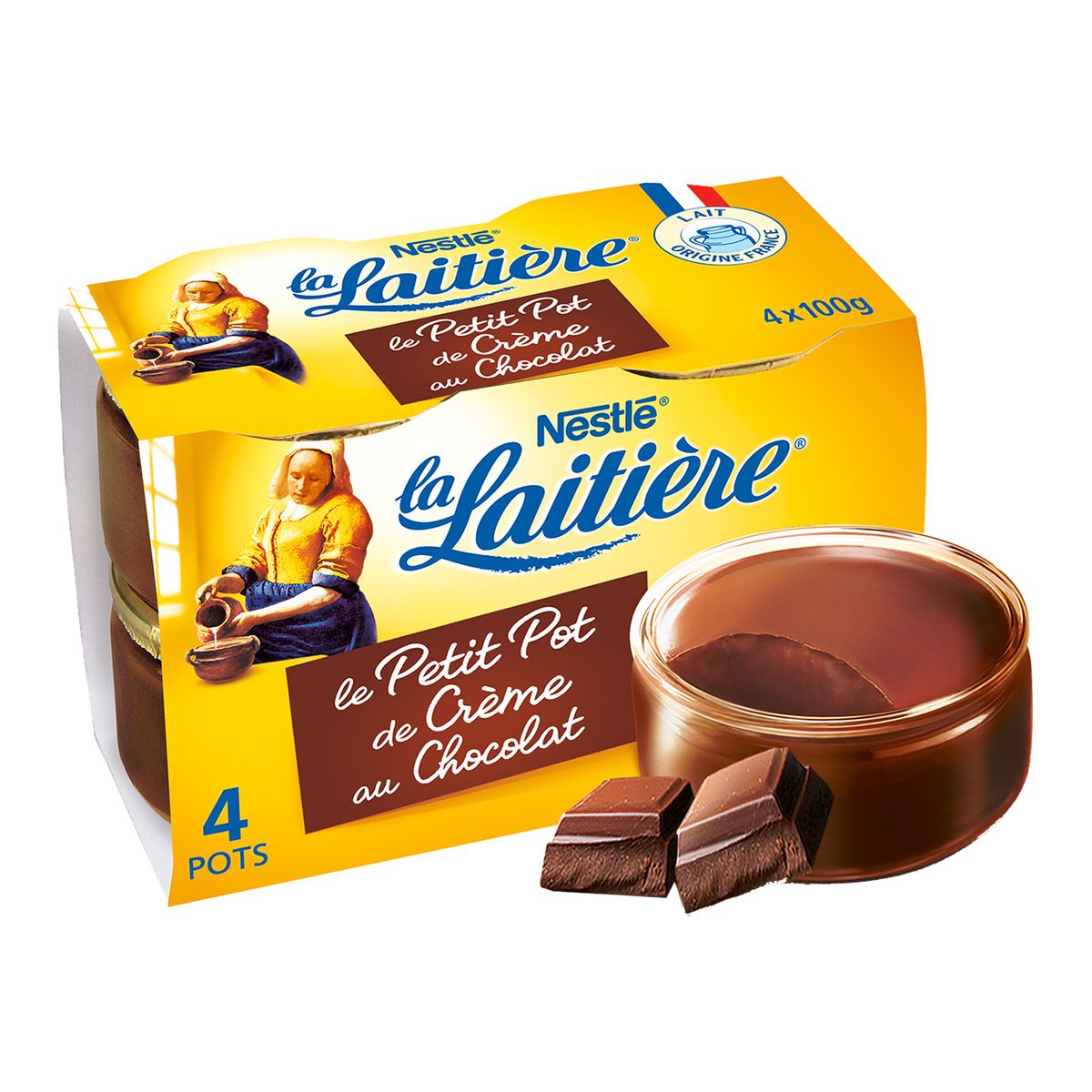 Creme Dessert Chocolat La Laitiere