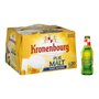 KRONENBOURG Kronenbourg bière pur malt sans alcool 0,9° -20x25cl