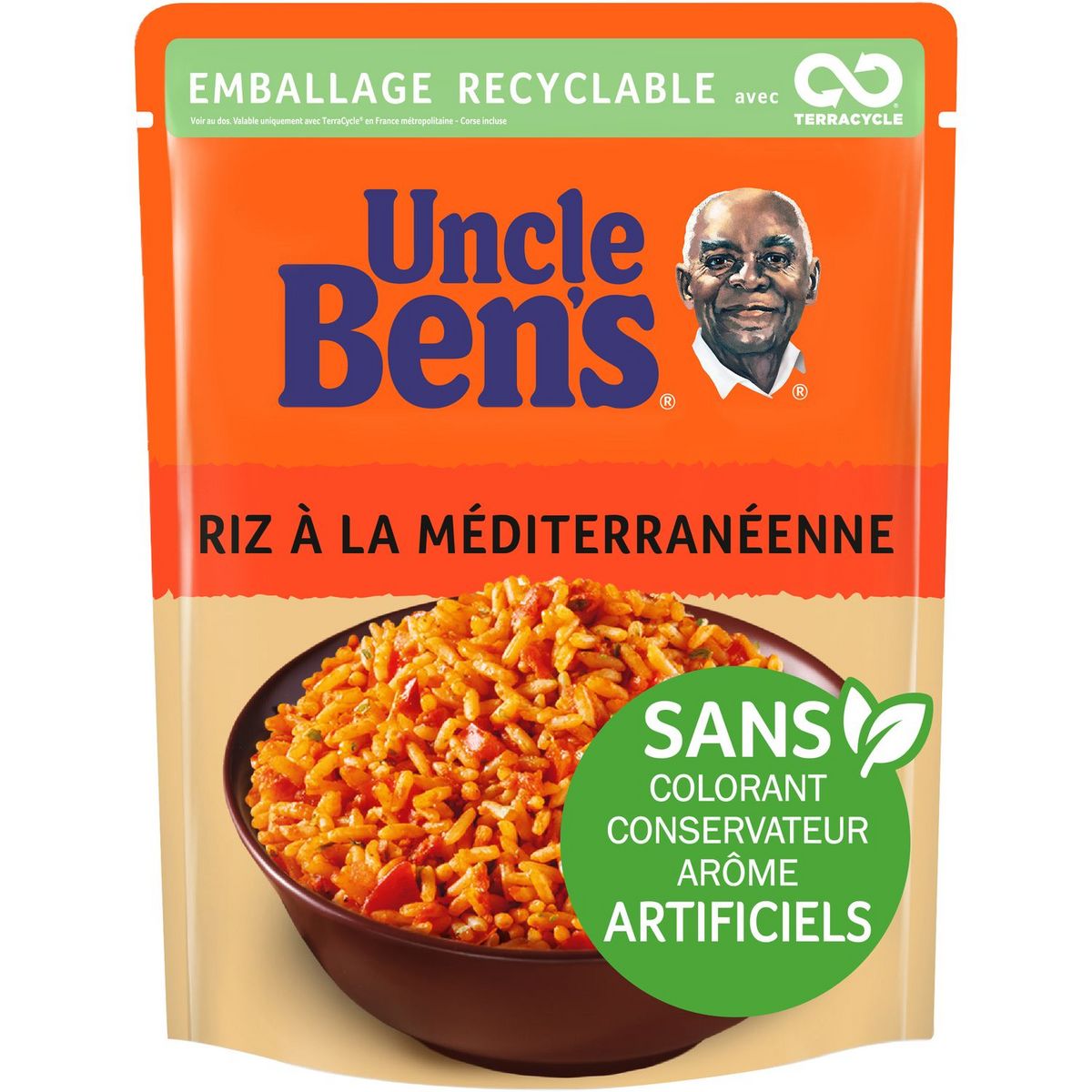 BEN'S ORIGINAL Riz à la méditerranéenne sans colorant ni conservateur 250g