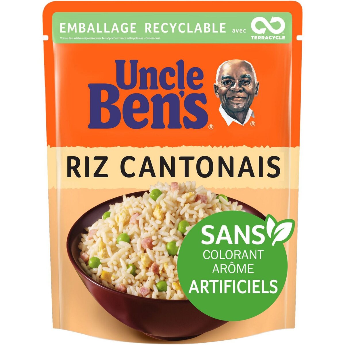 BEN'S ORIGINAL Riz cantonnais sans colorant ni conservateur 250g