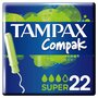 TAMPAX Tampax tampons compak super x22