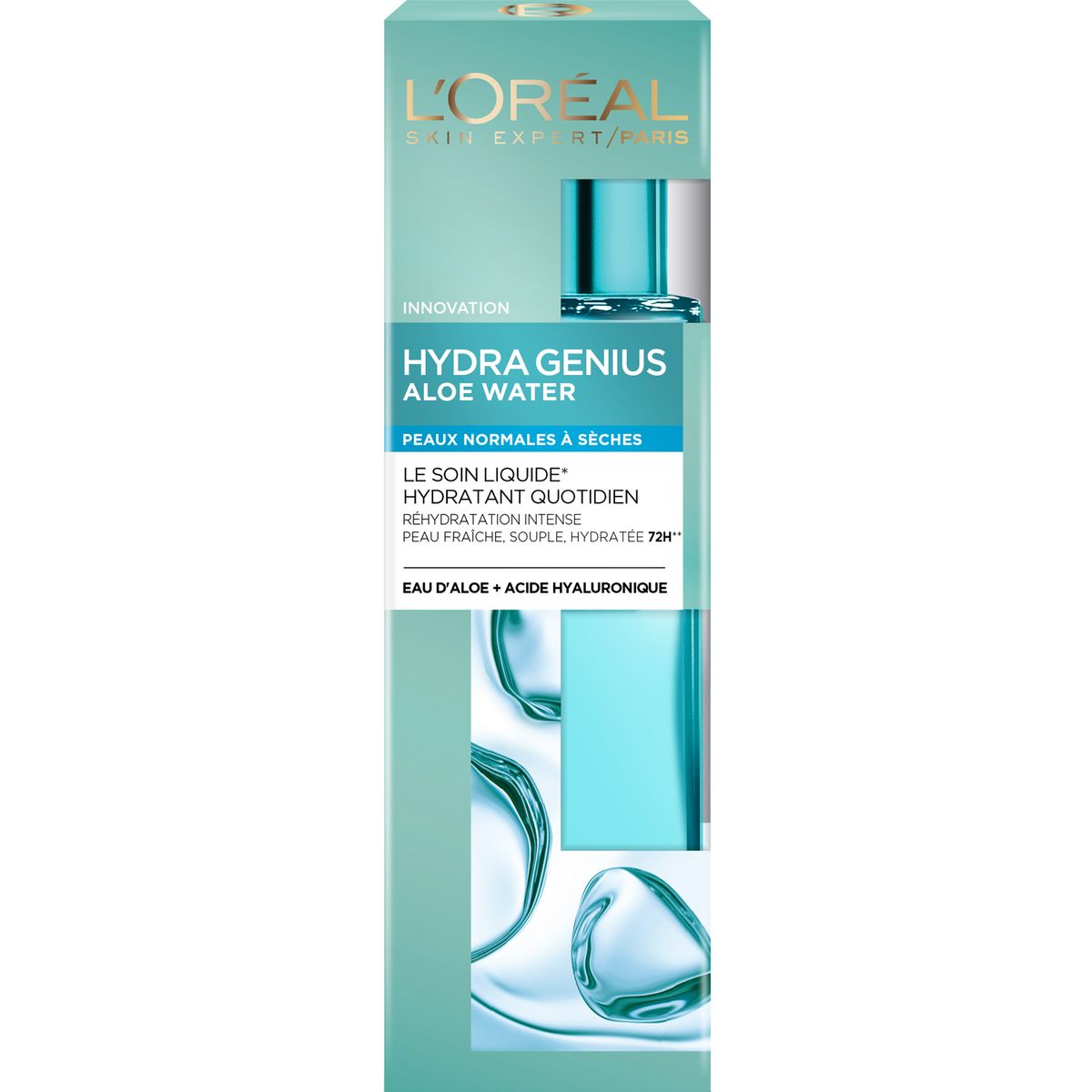 L'OREAL Hydra Genius soin liquide hydratant peaux normales à sèches 70ml