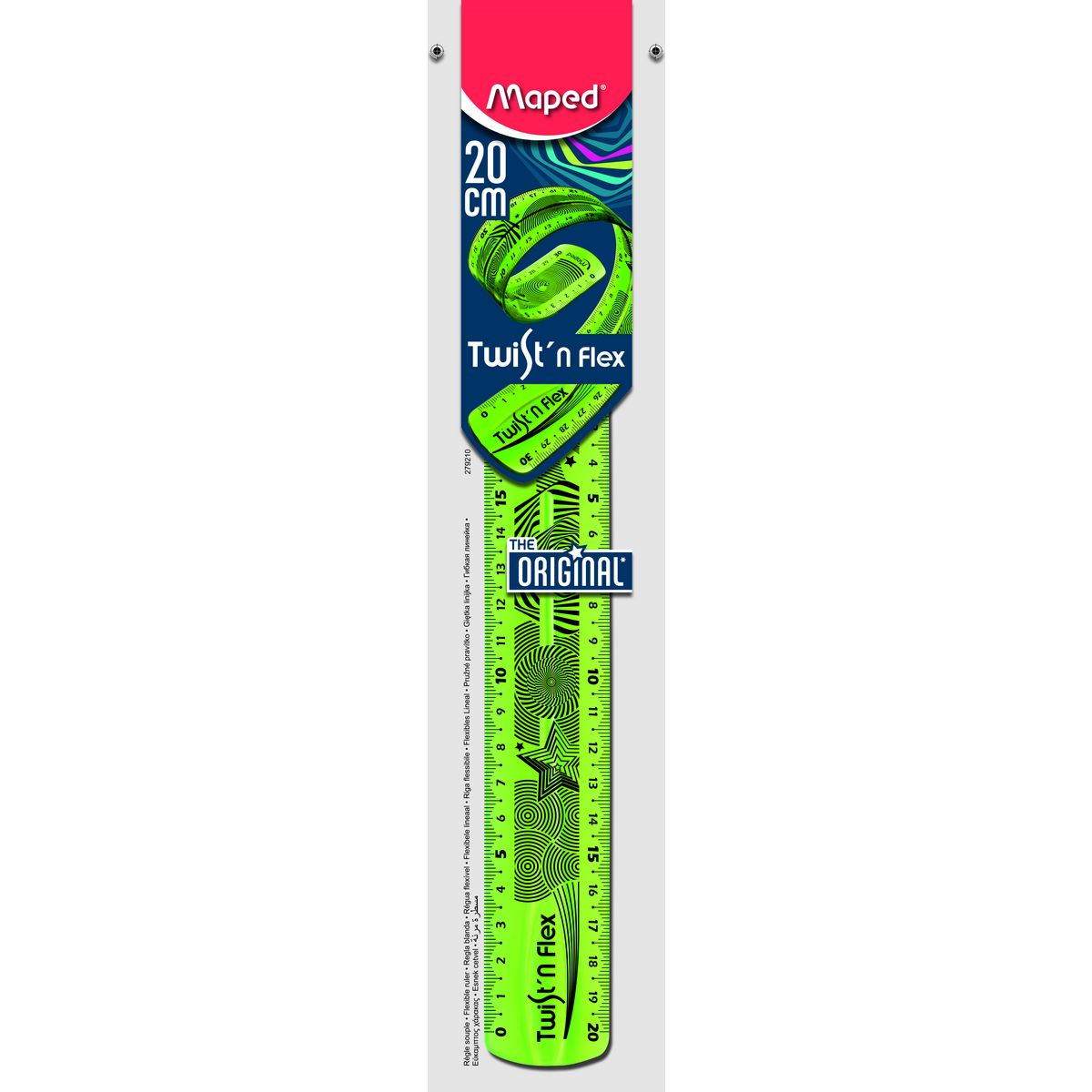 MAPED Maped Règle plate 20cm twist'n flex 1 règle