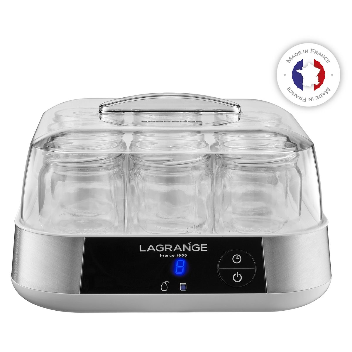 LAGRANGE Yaourtière "Ligne" 9 pots - 459001