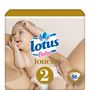 Voir la diapositive 2 : LOTUS BABY Natural touch couches taille 2 (3-6 kg) 56 couches