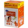 Voir la diapositive 2 : AUCHAN Auchan baby Confort + couches méga pack taille 3 (4-9kg) x40 40 couches