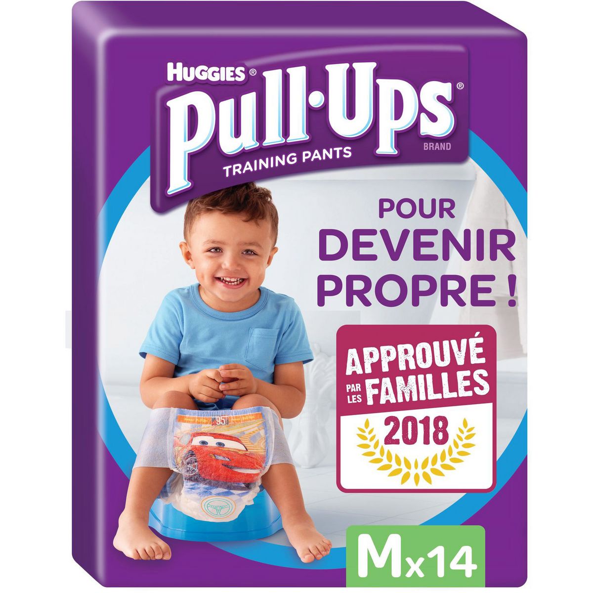 HUGGIES Pull-Ups culottes d'apprentissage garçons taille 5 (11-18kg) 14 culottes
