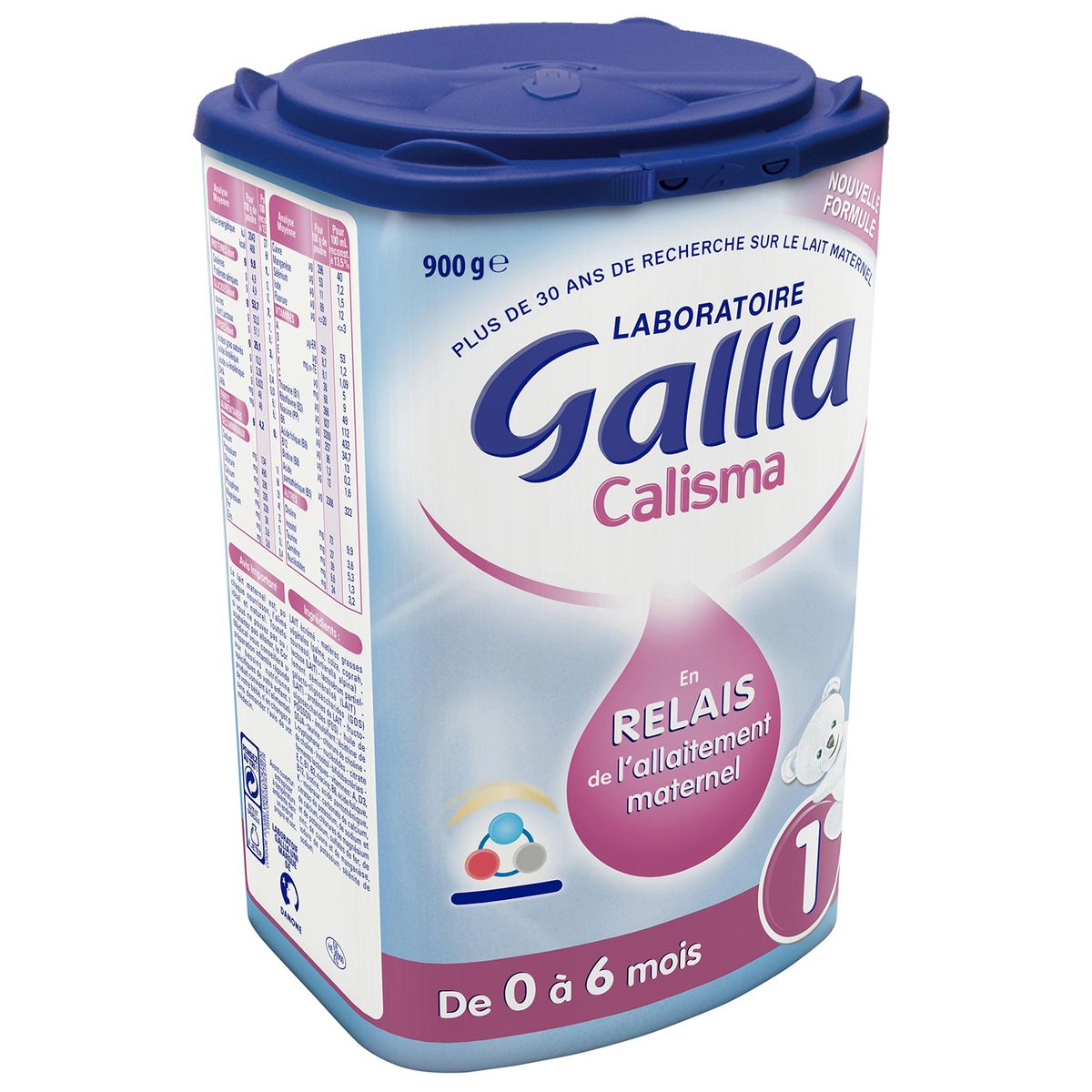 GALLIA Calisma relais 1 lait 1er âge en poudre dès la naissance 900g