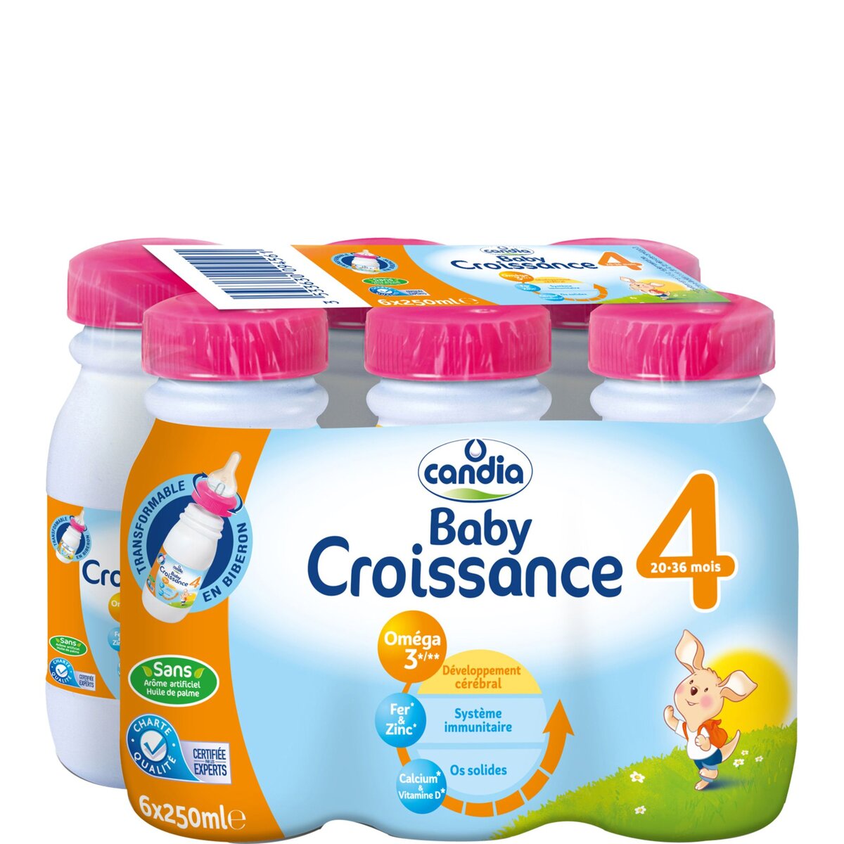 CANDIA Candia Baby croissance 6x25cl