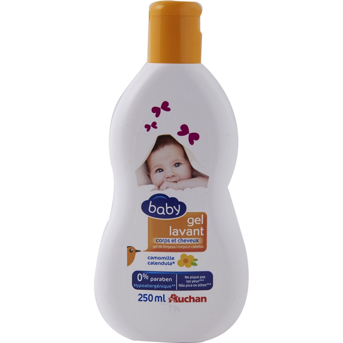 MIXA Bébé gel lavant très doux pour corps et cheveux - 250 ml