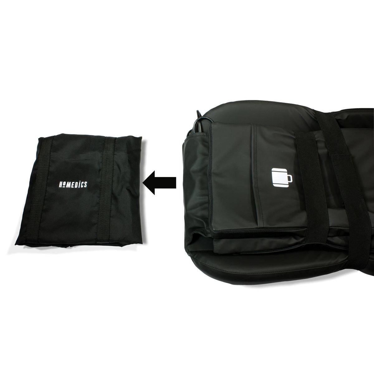 HOMEDICS Siège massant Shiatsu dos et épaules HM SBM-600H