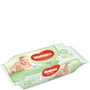Voir la diapositive 2 : HUGGIES Natural care lingettes nettoyantes à l'aloe vera pour bébé 56 lingettes