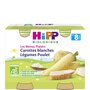 HIPP Les Menus Plaisir Carottes blanches légumes et poulet bio dès 8 mois 2x190g