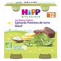 HIPP Hipp bio épinard pomme de terre boeuf dès 12mois 2x250g