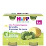 Voir la diapositive 2 : HIPP Hipp mes premiers légumes brocolis p.de terre 2x125g 4/6mois
