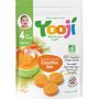 Voir la diapositive 2 : YOOJI Galets de purée de carotte bio dès 4 mois 24x20g