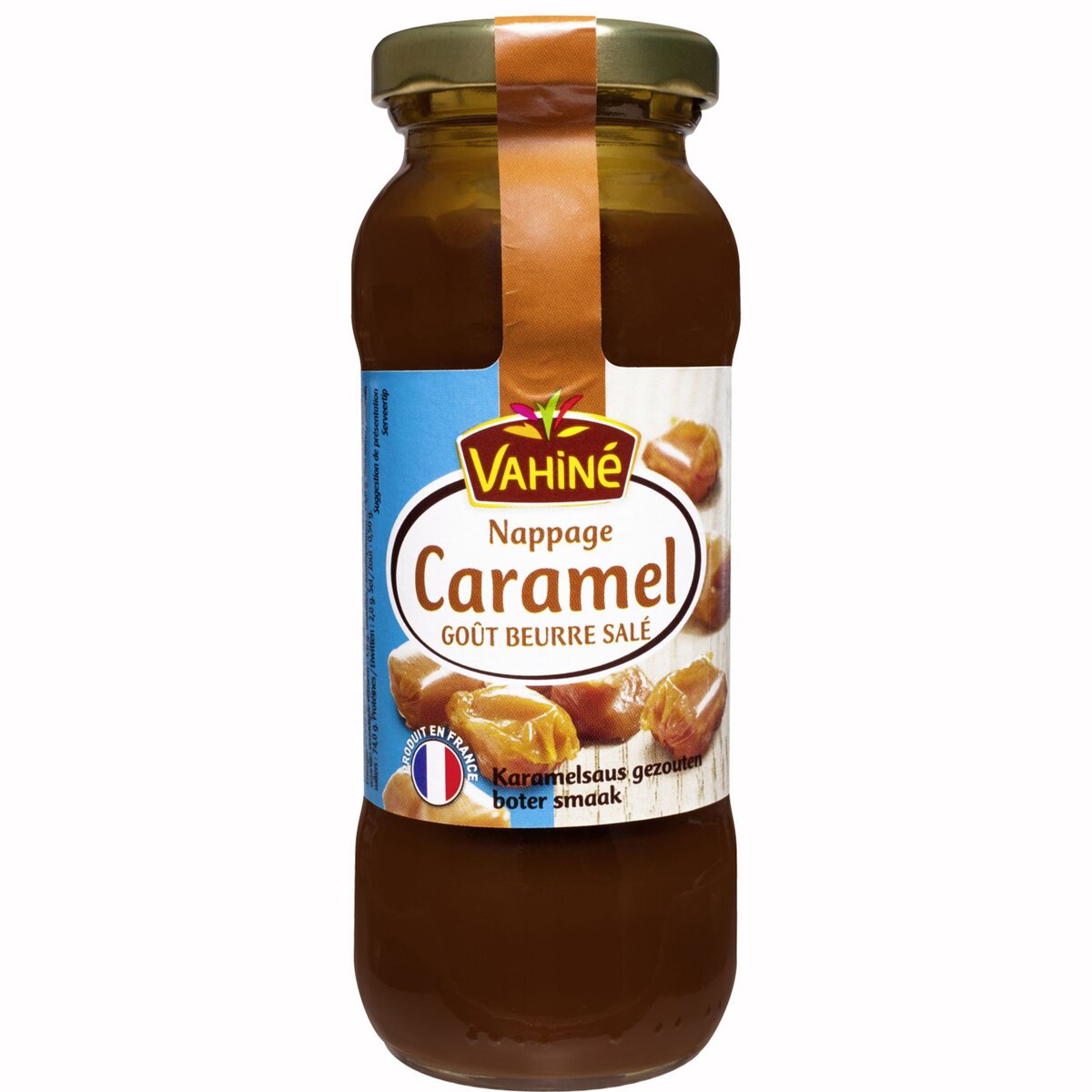 VAHINE Nappage caramel beurre salé 190g