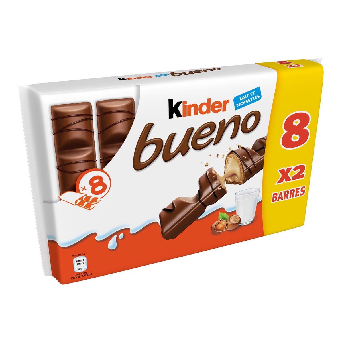 KINDER Ferrero kinder bueno 8x2 -344g
