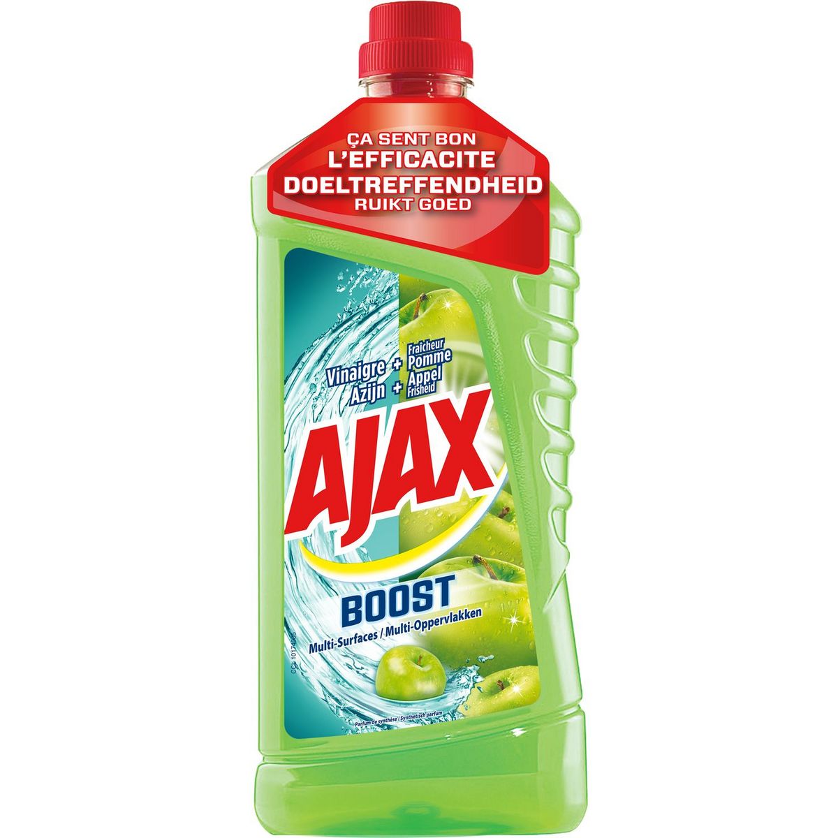 AJAX Nettoyant ménager multi-surfaces vinaigre et pomme 1,25l
