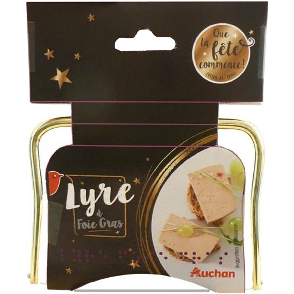 AUCHAN Lyre à foie gras 45g