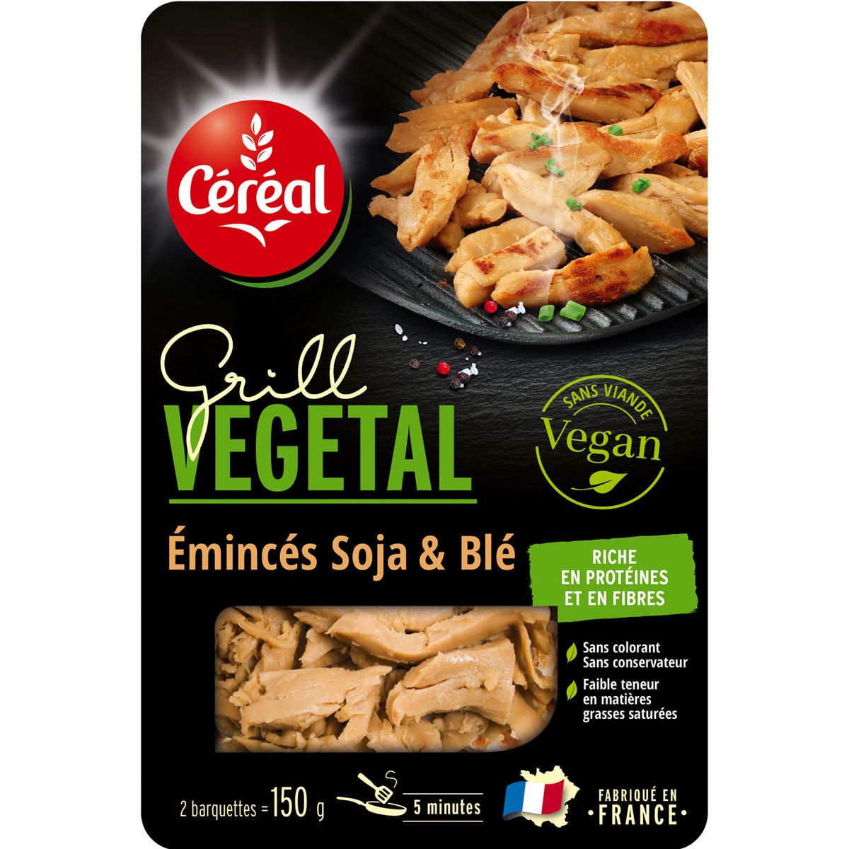 CEREAL BIO Céréal émincé soja blé 2x75g