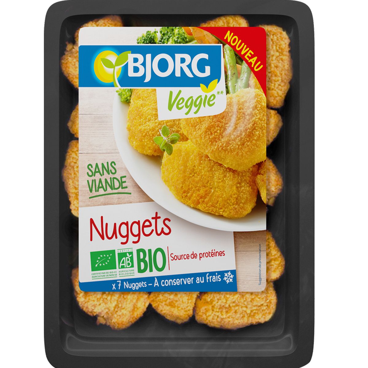 BJORG Bjorg nuggets veggie bio 154g