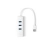Voir la diapositive 3 : TP-LINK Adaptateur USB 2 en 1 Hub USB 3.0 et Port Gigabit Ethernet