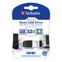 Voir la diapositive 6 : VERBATIM Clé usb NANO - Store N Stay 32GB USB2.0