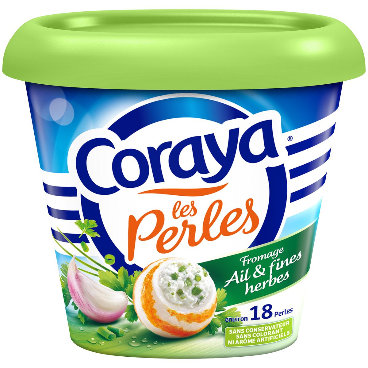 CORAYA Coraya perle ail et fines herbes 144g