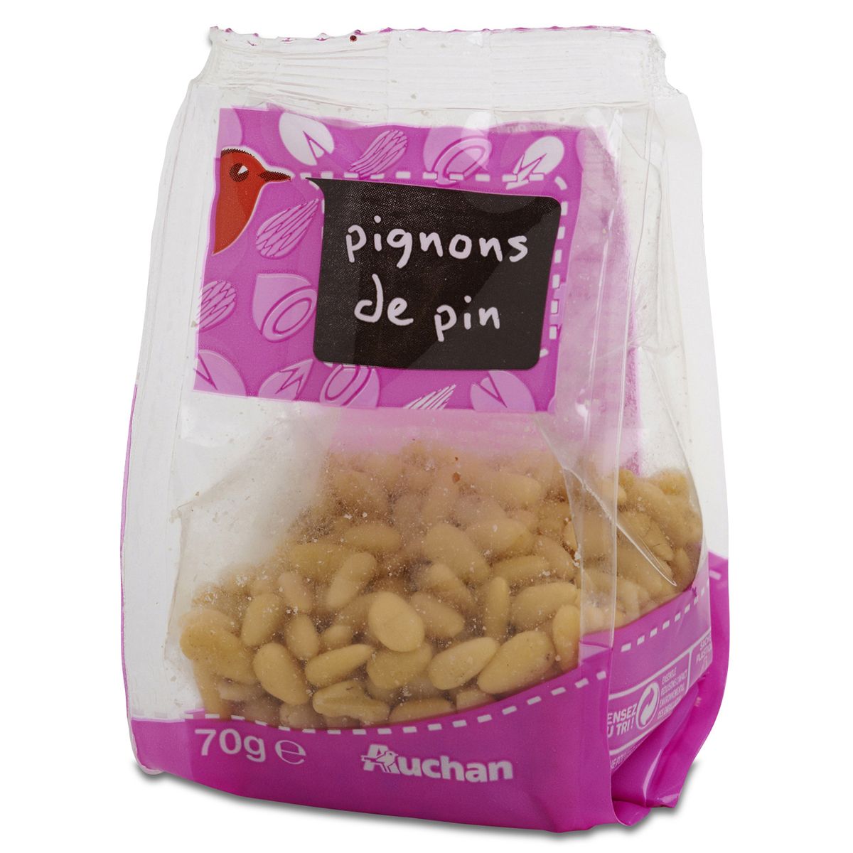 AUCHAN Auchan pignons de pin 70g