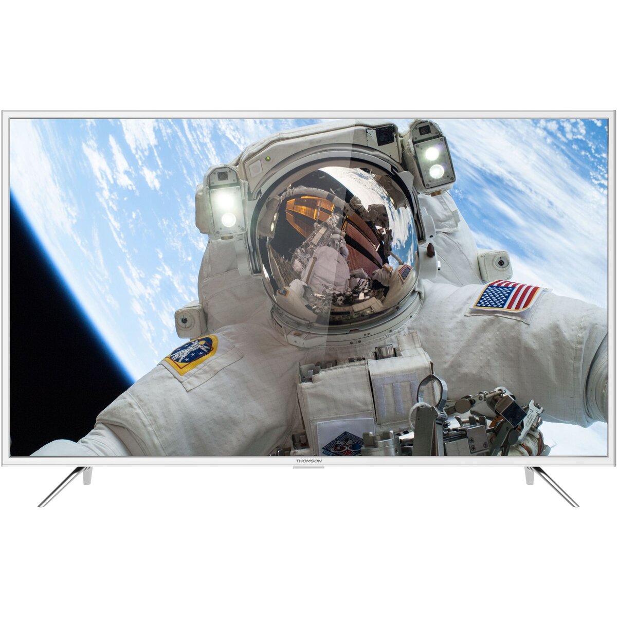 THOMSON 49UD6206W TV LED 4K UHD 124 cm HDR Smart TV Blanc