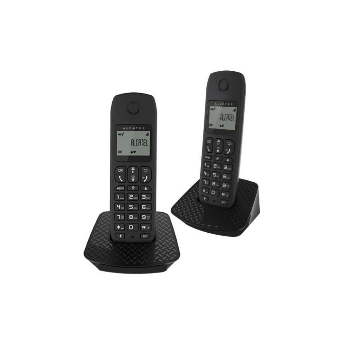 ALCATEL Téléphone fixe - E132 Pure sound - Noir