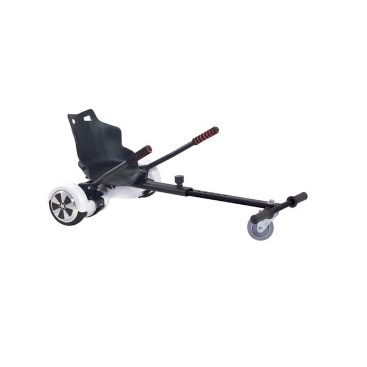 CDTS Kart Hoverboard avec siège - 6,5 pouces - Noir