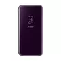SAMSUNG Etui folio Clearview pour Galaxy S9 - Violet