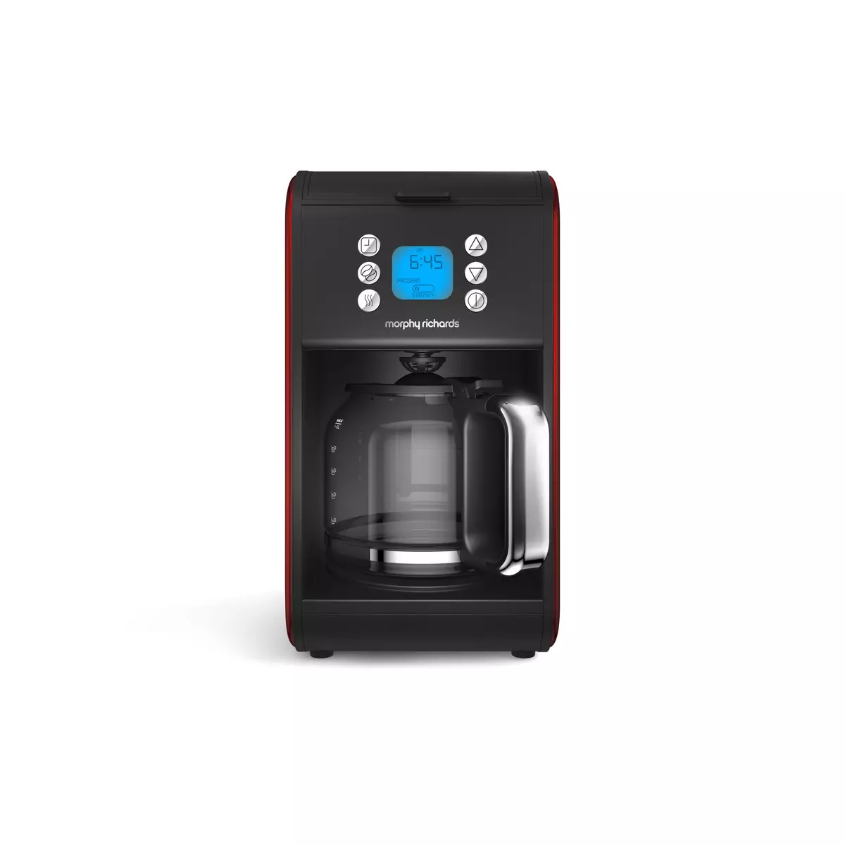 MORPHY R. Cafetière programmable Accents Refresh M162009EE rouge