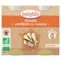 BABYBIO Babybio panais jambon gruyère 2x200g dès 6 mois