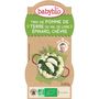 Voir la diapositive 2 : BABYBIO Babybio pommes de terre épinards chèvre 2x200g dès8mois