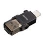 Voir la diapositive 1 : HAMA Lecteur carte USB 3.0 Micro SD/USB