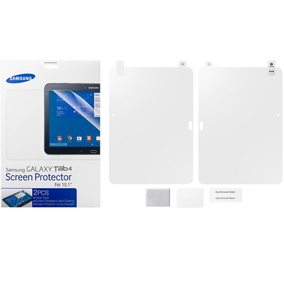 SAMSUNG Accessoire tablette tactile Film de Protection pour Galaxy Tab 4 10.pouces