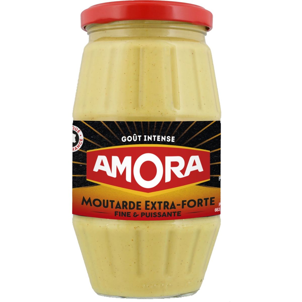 AMORA Amora moutarde extra forte 440g